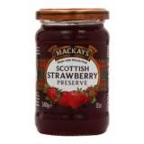 Mackays Scottish Strawberry Preserve 6x340G (£5.55 S&S)