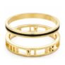 Madison Ring Pair – Gold, Rose Gold or Silver