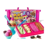 Magic Sand Ice Cream Shop Play Kit for Kids Sensory Game & Mould Tools