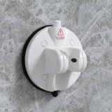 MagicBox Colour-Indicator Suction Cup Shower Head Holder 85 Adjustable, No Drill Installation, Strong Hold for Bathroom, Tiles, Glass & Caravans Compatible with G1/2 Shower Heads