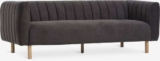 Magleby 3 Seater Sofa – dark brown fabric – Free Delivery to Store