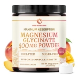 Magnesium Glycinate 400-Mg Powder for Muscle Relaxation – £8.41 S&S Voucher