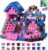 Magnetic Blocks, 48PCS Magnetic Building Blocks, Stacking Magnets for Kids, STEM Constructions Magnet Blocks for Boys Girls Age 3, Christmas Birthday Gifts (Band Stage)