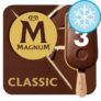 Magnum Classic Ice Cream Sticks 3x100ml / Mint / White / Almond (Clubcard Price)