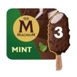 Magnum Mint Ice Cream Sticks 3 X 100ml