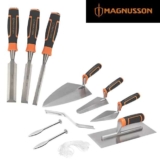 Magnusson Bevel Edge Wood Chisel Set 3 Pieces / Magnusson Bricklaying & Plastering Set 6 Pcs – £16.95 – W/Code (Rewards Member) – Free C&C