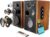 Majority D100 Active Bookshelf Speakers – 5.3 Bluetooth, HDMI, USB, OPTICAL, RCA – 100W – Sold By Thorness Outlet