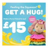 Make a Furry Friend for Just £15 in Stores or Online – Today Only 17/6
