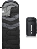 MalloMe Sleeping Bags for Adults & Kids Sleeping Bag 3-4 Season – Ultralight Backpacking Sleeping Bag Cold Weather & Warm, Lightweight Compact, Single Adult Girls Boys Winter Sleep Camping Accessories