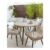 Malta 4-Seater Dining Set
