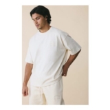 Man 280GSM Heavyweight Essential Embroidered Oversized T-Shirt