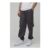 Man Fixed Waist Baggy Washed Trouser