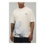 Man Floral Asymmetric Print Heavy Interlock Oversized T-Shirt