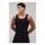 Man Muscle Fit Man Signature Embroidered Ribbed Vest