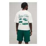 Man Oversized Boxy Italia Capri T-Shirt & Baggy Short Set