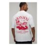 Man Oversized Monaco Racing T-Shirt