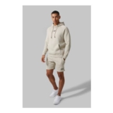 Man Regular Fit Man Active Gym Training Hoodie & Short Set