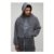 Man Shrunken Boxy Loopback Washed OFCLMAN Applique Hoodie