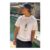 Man White Regular Boxy Lake Como Print T-Shirt