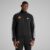 Manchester United x adidas Mens Essentials 3-Stripes 1/4 Zip Sweatshirt Black