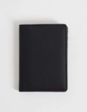 Mango Mens Faux Leather Wallet in Black – W/Code