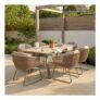 Manhattan Dining Set Beige