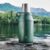 Manna Stack Jug with 4 Stackable Stainless Steel Cups, 1.9L in Black or Green