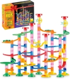 Marble Run 133p, Marble Rush with Exquisite Packaging, Construction Building Blocks Toys, Educational Building Block Toy for Kids Age 3
