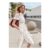 Marielle White Stripe Shirt Dress
