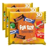 Mars Mixed Fun Size Party Mix Variety – Pack of 105, 600 grams X 3 (£14.85 / £14.02 max S&S)
