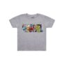 Marvel Boys Logo T-Shirt, Regular Fit, Grey, 9-10 Years
