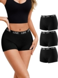 Marvmys Womens Boxer Shorts Cotton Underwear Womens Knickers Soft Panties Multipack Briefs for Ladies S-XXL