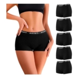 Marvmys Womens Ribbed Cotton Boyshorts Underwear S-XXL