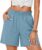 Marvmys Womens Running Shorts Casual Lounge Bottoms High Waist Summer Athletic Sweat Jogging Sport Workout Ladies Soft Cycling Short with Pockets