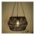 Mason & Jones Solar Powered Large String Hanging Light – Black