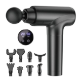 Massage Gun Deep Tissue, Super Quiet, 20 Speeds Cordless Handheld