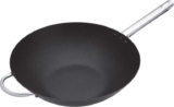MasterClass Heavy-Duty Carbon Steel Non-Stick Wok, 35.5cm, PFAS-Free