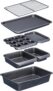 MasterClass Smart Space Stackable 7 Piece Non-Stick Bakeware Set, PFAS-Free