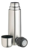 MasterClass Stainless Steel Vacuum Flask, 500 ml (17.5 fl oz), Silver – 10 year guarantee