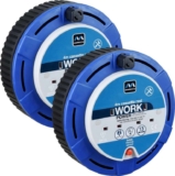 Masterplug 4m 2-Socket 240V 13A Cassette Reel – Pack of 2 – Free C&C