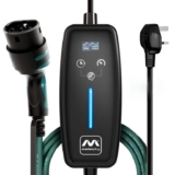 Masterplug EV Charging Cable for Electric and Hybrid Vehicles, 5 Metres, Mode 2