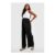 Maternity Linen Look Drawstring Wide Leg Trousers