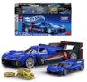 Mattel Brick Shop Hot Wheels Cadillac Project GTP Hypercar Kit / Hot Wheels Custom 68 Camaro Building Toy Kit – Free C&C