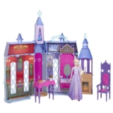 Mattel Disney Frozen 2 Elsas Arendelle Castle Doll House, 2 Ft Tall Includes Elsa Fashion Doll