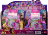 Mattel Disney Princess Toys, Surprise Small Doll & Carriage Vehicle with 1 Friend Figure, Carriage Reveal, Inspired by Movies (Characters May Vary), JLH89