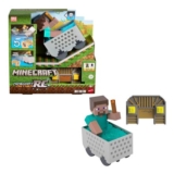 Mattel Minecraft Minecart RC with Steve