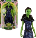 Mattel Universal Pictures Wicked: For Good Singing Elphaba Fashion Doll with Removable Outfit, Inspired by the Movie, Sings For Good in English, JFM09
