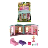 Mattel Wicked so Popular Dorm Doll Playset, 9 Accessories