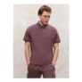Mauve Studio Edit Supima Textured Polo