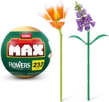 Max Build More Premium Flowers Building Bricks (Lily And SnagDragon) Novelty Unboxing Toy Collectible Minis by ZURU